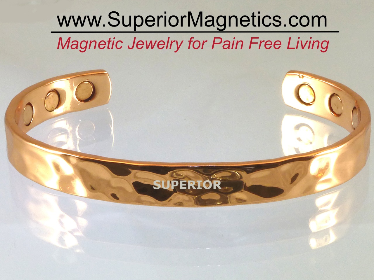 A New Copper Bracelet for Pain Relief Announced Superior